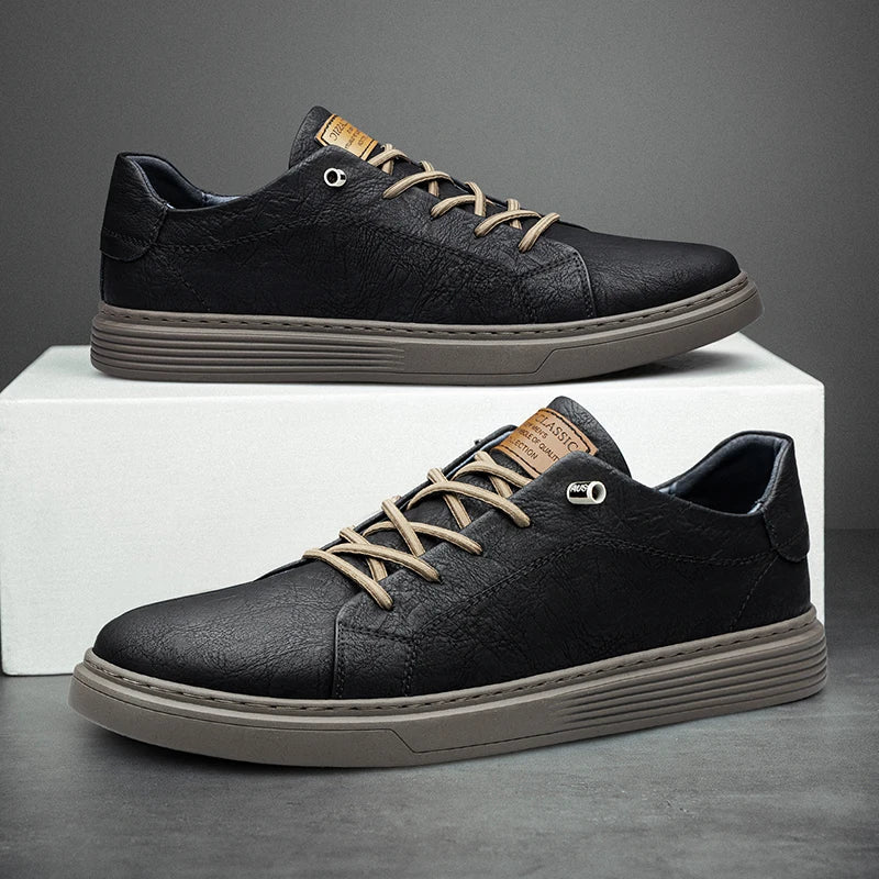 OXFORD LÄDERSNEAKERS